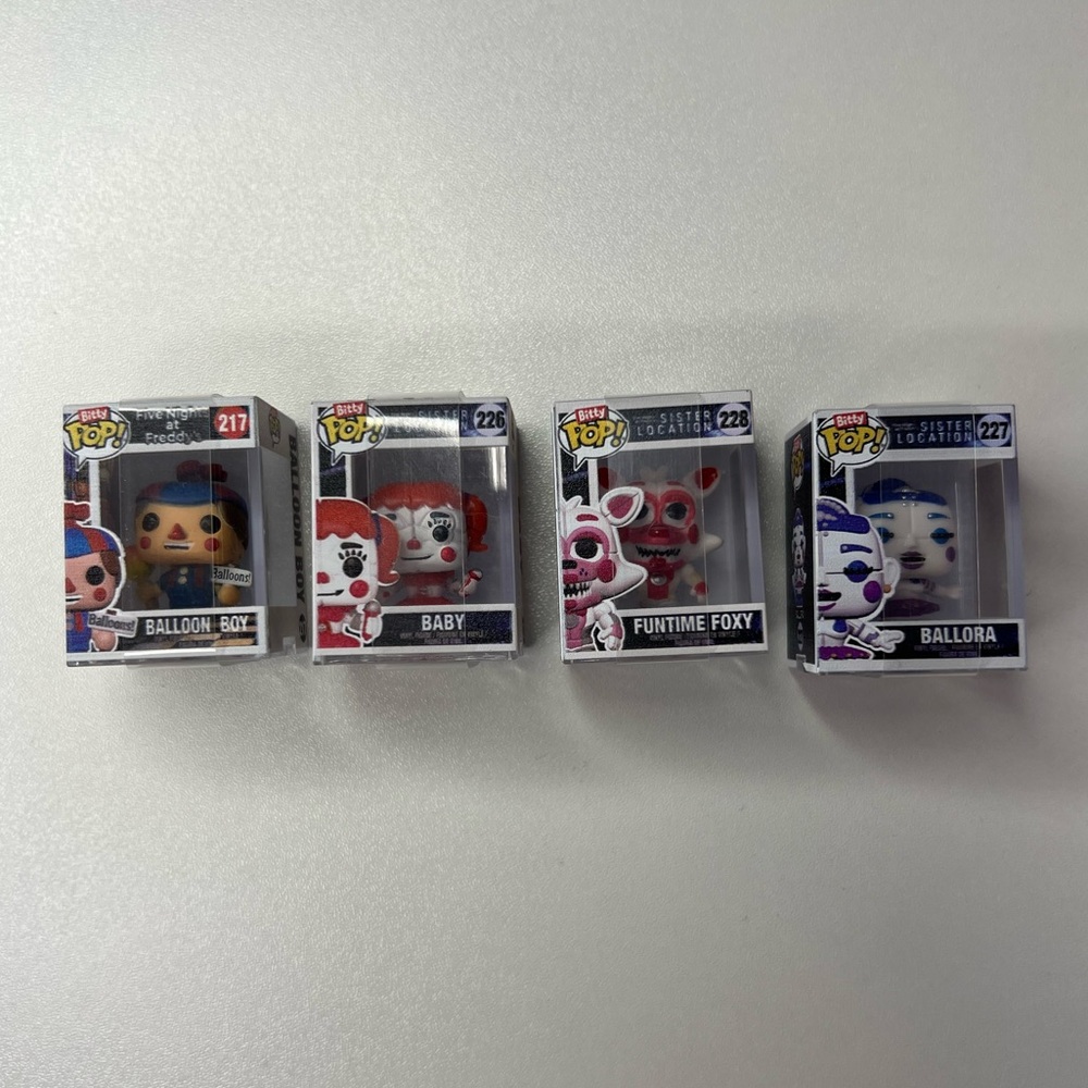 Bitty Mini Pop Five Nights at Freddy's Set
